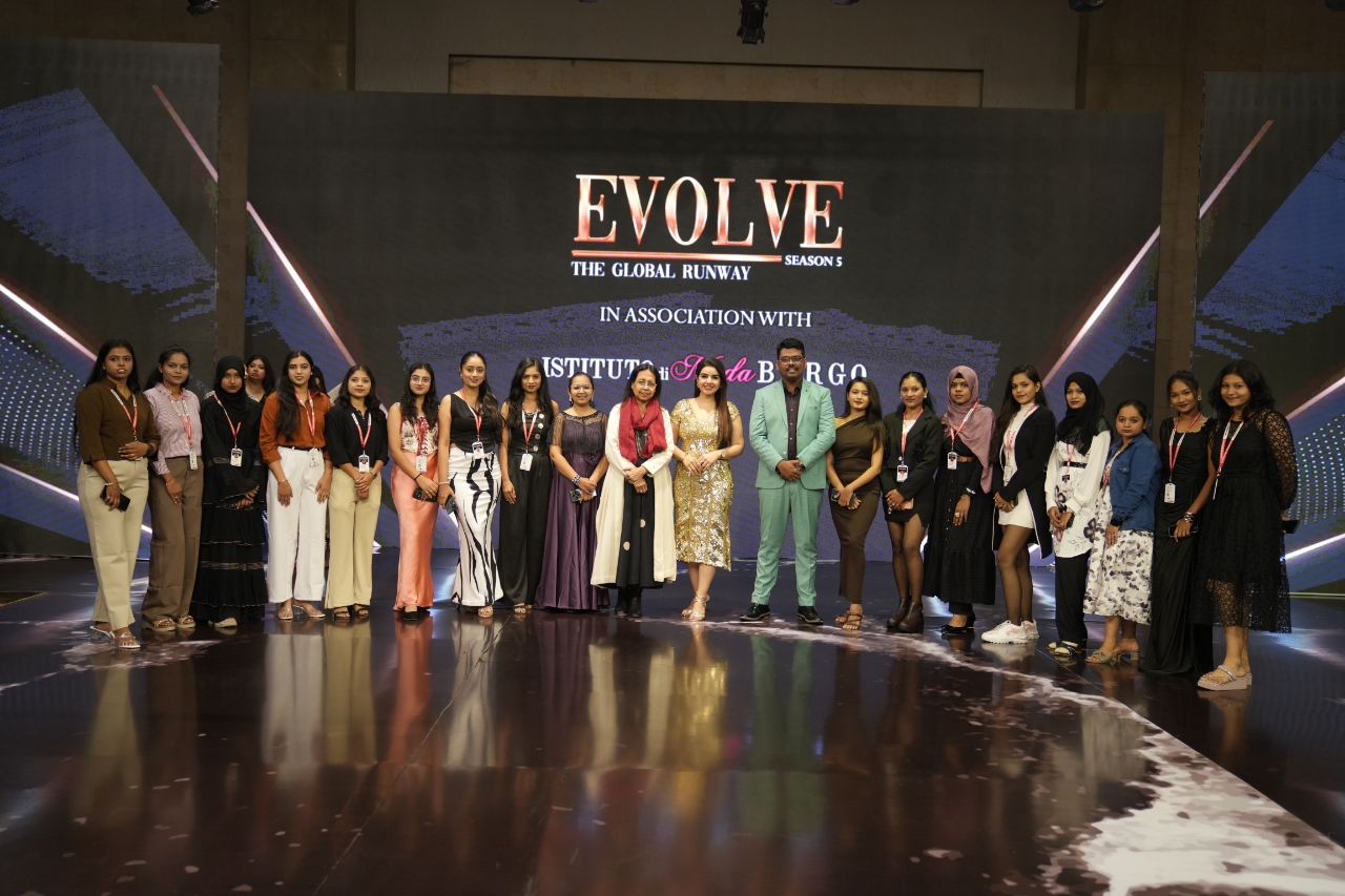 ​'इव्हॉल्व्ह - द ग्लोबल फॅशन रनवे'मध्ये 'आयडीटी'चा डंका