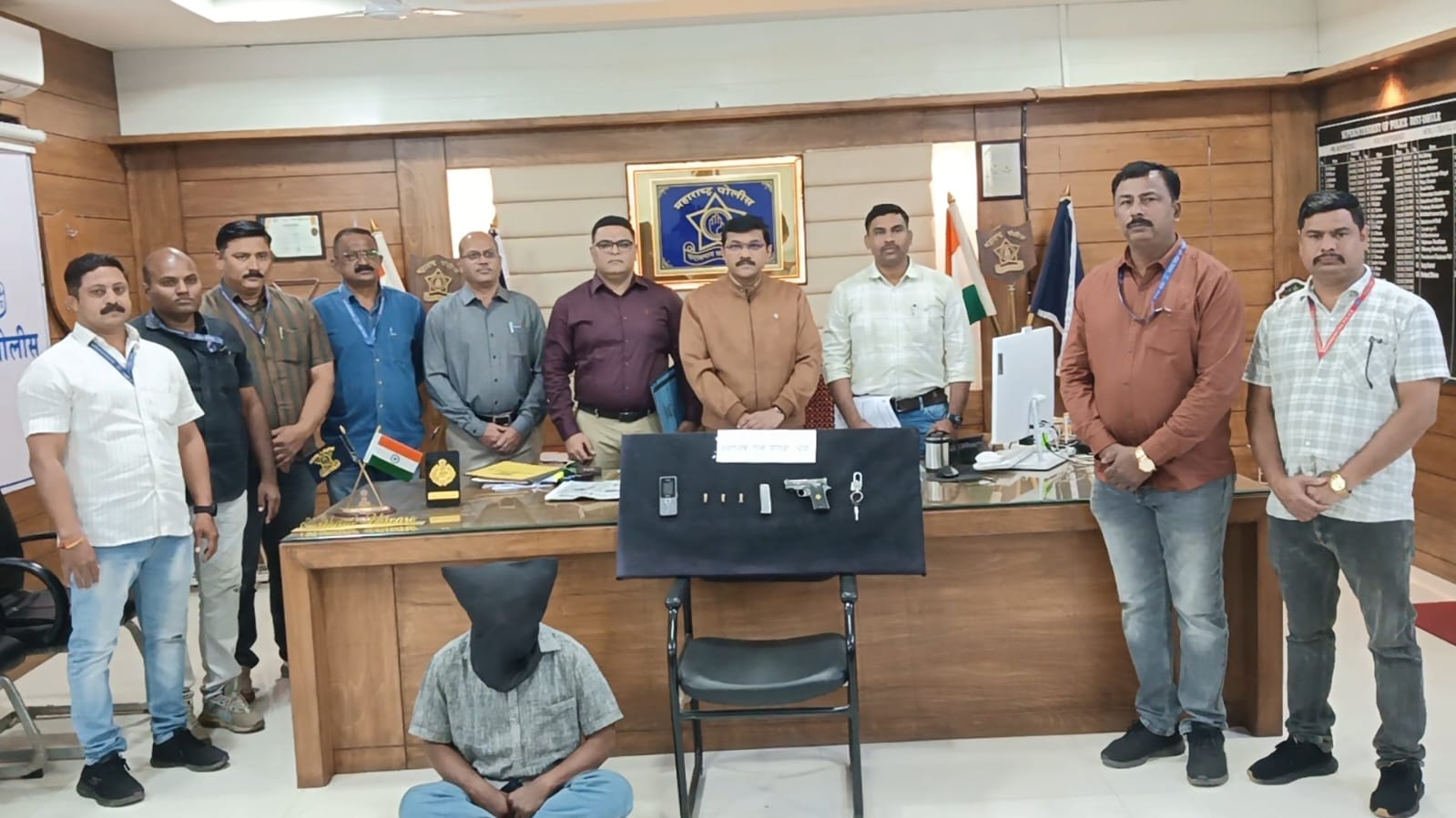 धुळे महापालिका निवडणूक: गावठी कट्ट्यासह सराईत गुन्हेगार जेरबंद; स्थानिक गुन्हे शाखेची धडाकेबाज कारवाई