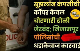 सुझलॉन कंपनीची कॉपर केबल चोरणारी टोळी जेरबंद; निजामपूर पोलिसांची धडाकेबाज कारवाई